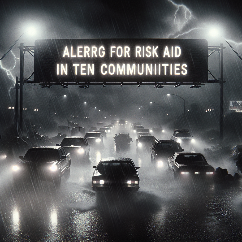 Aemet activa el aviso amarillo por riesgo de lluvias y tormentas en diez comunidades