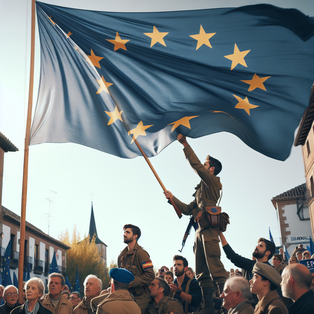 Izado de Bandera en el Día de Europa: Conmemoración en Boadilla del Monte