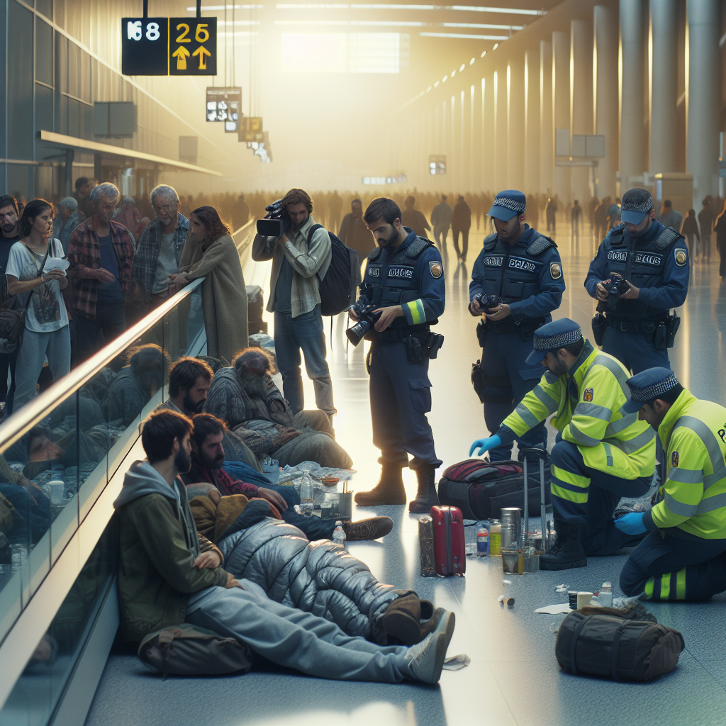 Aena y el Ayuntamiento de Madrid colaborarán para ayudar a los sinhogar en el Aeropuerto de Barajas