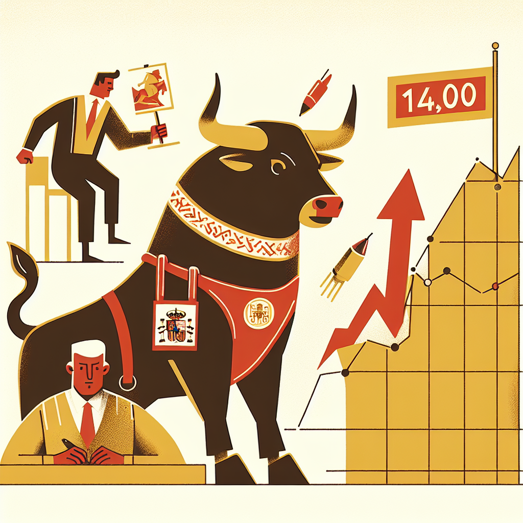 ¡Boom! La Bolsa Española se dispara y supera los 14.000 puntos, un hito no visto desde 2008