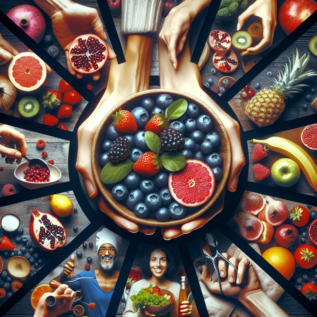 Alimentos antioxidantes y sus impactos en la salud