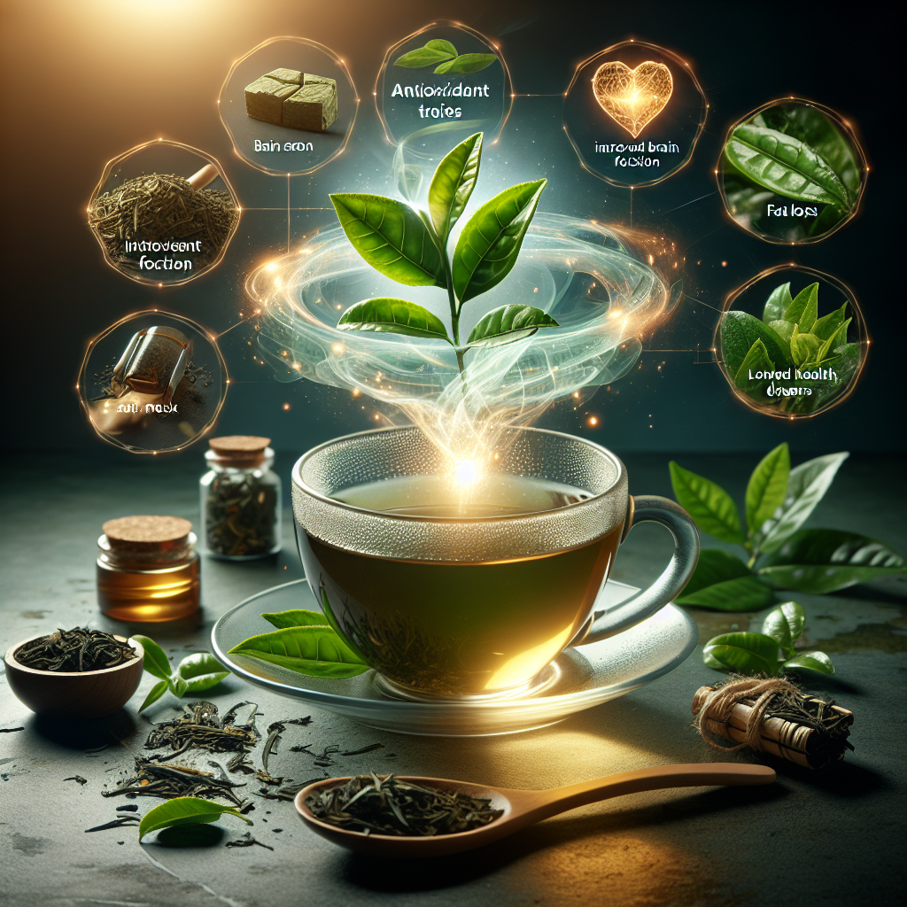 Propiedades antioxidantes del té verde