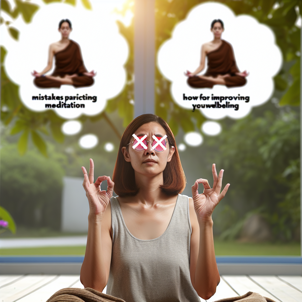 Errores al practicar meditación y cómo evitarlos para mejorar tu bienestar