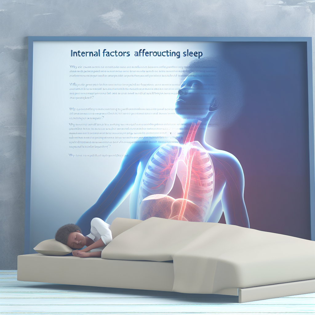 Factores internos que afectan el sueño